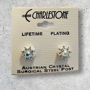 Aurora Borealis Crystal Earrings